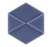 Плитка 15.5x17.8 167127 Outfit Esagona Denim Settecento Outfit з колекції Outfit Settecento