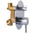 Змішувач для ванни вбудований TOPAZ LOFT TLF 32202-H39-C TOPAZ