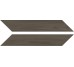 Плитка Chevron Wood Dark 9.4x49 Shadebox Sant Agostino з колекції Shadebox Sant Agostino