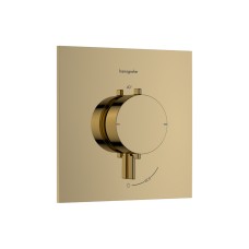 Термостат скрытого монтажа Ecostat Comfort E на 1 функцию, Polished Gold Optic (33710990) ECOSTAT COMFORT E