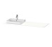 HAPPY D.2 Plus Стільниця для тумби 160х55 см (HP031HL3636) White Satin Matt