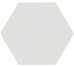 Плитка 23x27 Hexa White (M)-Hexa з колекції Hexa ITT Ceramic