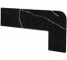 Спецэлемент Zanq. Nero Izqda 18x40 Markina Exagres из коллекции Markina Exagres
