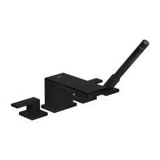 Змішувач Axor MyEdition врізний на край ванни 4 отвори Matt Black з накладкою Black Glass (47430670) MYEDITION Сантехніка Axor (HansGrohe) — сторінка 6