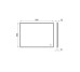 SQUARE, Дзеркало 80X60 см, LED підсв.4000К, IP44, (100179914)
