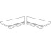 Бортик для бассейна 40x80 Frg Bordo Angolo Sx/Dx Antiderapant Bronzo Rett20 Mm – Forge – FRGW62K из коллекции Forge NovaBell
