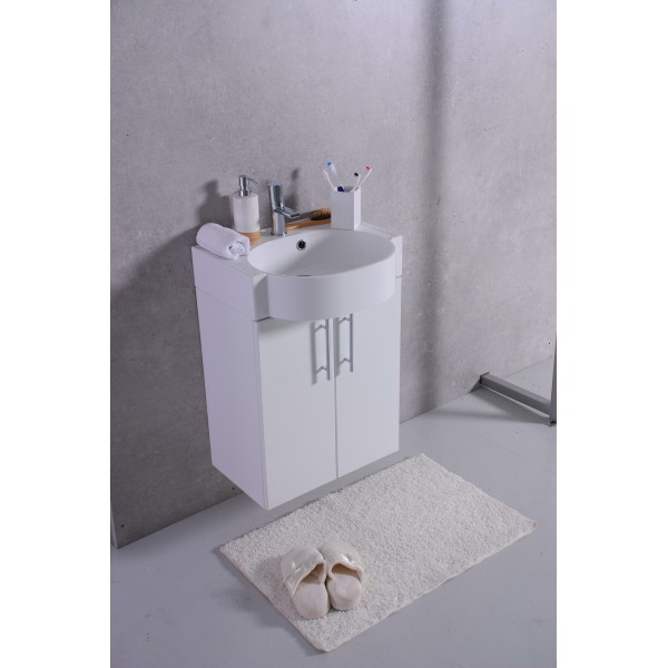 Ibiza 50 білий глянсoвий Fancy Marble