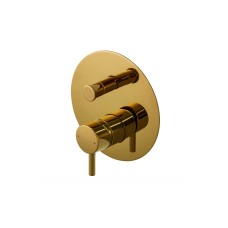 RONDO, Зовнішня частина вбудованого змішувача ванна/душ, gold (100345122) RONDO, Зовнішня частина вбудованого змішувача ванна/душ, gold (100345122)
