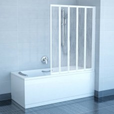 Шторка для ванны VS5-113,5 Rain белый 794E010041