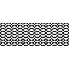(20x60) 7VFNB2T Tressage Noir-Blanck - Deco Dantan з колекції Deco Dantan Deco Dantan Керамічна плитка Tagina — сторінка 2