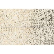 Декор (25x75) 00688020 Crema Patchwork Mix - Gold з колекції Gold Декор (25x75) 00688020 Crema Patchwork Mix - Gold з колекції Gold