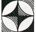 Плитка 20*20 Caprice Deco Compass B&amp;W 22123 Caprice Equipe з колекції Caprice Equipe