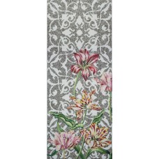 Мозаїка (290.5x120.5) Tulips Grey A - Decori in Tecnica Artistica з колекції Decori in Tecnica Artistica Мозаїка (290.5x120.5) Tulips Grey A - Decori in Tecnica Artistica з колекції Decori in Tecnica Artistica