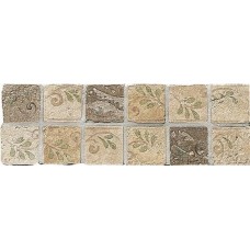 Декор Fascia Eb Imix Sabbia Bruno Avorio Su Rete 10x32.7 Maya Azteca з колекції Maya Azteca Декор Fascia Eb Imix Sabbia Bruno Avorio Su Rete 10x32.7 Maya Azteca з колекції Maya Azteca
