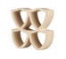 ARIALUCE CURVE AVORIO - 20x20 J959 Arialuce з колекції Arialuce Marca Corona