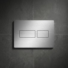 9240434 TECEsolid Панель смыва для унитаза, нержавеющая сталь, anti-fingerprint (1 сорт) Solid