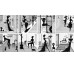 Декор (20x20) Isabel (set 8pcs) - (Bianco L.111) - Isabel з колекції Isabel Bardelli