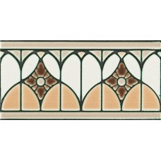 Бордюр Bordura Fenice Caramel Craquele 10x20 Venice Ceramiche з колекції Venice Ceramiche VENICE Керамическая плитка GRAZIA