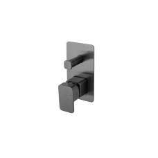 LOUNGE, Зовнішня част. вбудованого змішувача, ванна/душ, brushed titanium (100281140) LOUNGE, Зовнішня част. вбудованого змішувача, ванна/душ, brushed titanium (100281140)