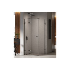 Душова кабіна прямокутна EVENTA BLACK CROME 1D 100x90x200 L скло прозрачный ACTIVE SHIELD 8мм Душова кабіна прямокутна EVENTA BLACK CROME 1D 100x90x200 L скло прозрачный ACTIVE SHIELD 8мм EVENTA Сантехника New Trendy