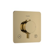Термостат прихованого монтажу Ecostat Comfort Q на 2 функції, Polished Gold Optic (33713990) Термостат прихованого монтажу Ecostat Comfort Q на 2 функції, Polished Gold Optic (33713990) ECOSTAT COMFORT Q