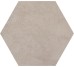 31x36 Elementa Large Hexagon Ivory Stone Gigacer DSG Elementa з колекції Elementa Gigacer DSG