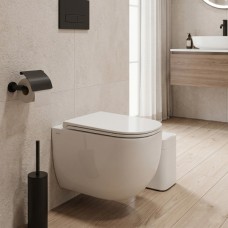 DFO1160111W Forma Унітаз підвісний 480x340x350mm з кришкою soft-close, Vortex Flush, білий глянець (1 сорт) DFO1160111W Forma Унітаз підвісний 480x340x350mm з кришкою soft-close, Vortex Flush, білий глянець (1 сорт) Forma