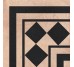 Плитка (22.5x22.5) B/N 024 - Barroco из коллекции Barroco Bestile