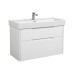 Тумба Римини с умивальником Sharp 100 см (консольна) Aqua Rodos