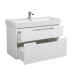 Тумба Римини с умивальником Sharp 100 см (консольна) Aqua Rodos
