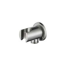 ROUND INOX, Тримач ручного душу, настінний, brushed stainless steel (100281146) Noken сантехніка Іспанія — сторінка 6