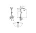 Душова система Pulsify S Puro Showerpipe 260 1jet EcoSmart з Ecostat Fine, Matt Black (24237670)