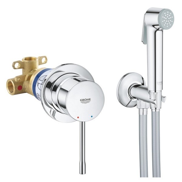 Набір змішувач ESSENCE душ вбуд 29197000+ наб гігєн 26358000) Grohe