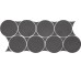 Декор (19.5x41) Enmallado Circulos Oslo - Concret з колекції Concret Natucer