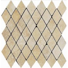 Мозаїка (33.3x33.3) 26466 Sinclair Mosaico Rombo su rete - Graal з колекції Graal Мозаїка (33.3x33.3) 26466 Sinclair Mosaico Rombo su rete - Graal з колекції Graal Graal Керамічна плитка Monocibec