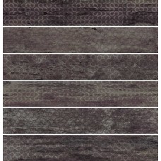 Декор (20x120) 8OFE22X Decori MIX Carbone - Rivamancina з колекції Rivamancina Rivamancina Керамічна плитка Tagina