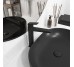 CUBE XL смеситель для умывальника, Black Matt Koller Pool