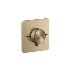 Термостат прихованого монтажу ShowerSelect ID Softsquare HighFlow, Brushed Bronze (36775140)