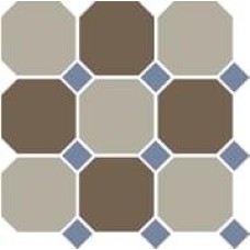 Beige Coffe Brown Blue Cobalt 30x30 Octagon Top Cer з колекції Octagon Beige Coffe Brown Blue Cobalt 30x30 Octagon Top Cer з колекції Octagon