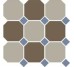 Плитка Beige Coffe Brown Blue Cobalt 30x30 Octagon Top Cer з колекції Octagon TopCer