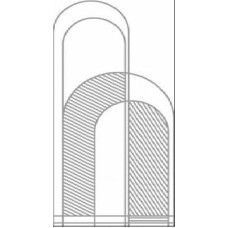Декор Decoro Archi B Lux Ret 120x270 Nobile Ariana з колекції Nobile Ariana Декор Decoro Archi B Lux Ret 120x270 Nobile Ariana з колекції Nobile Ariana SDS keramik Німеччина