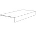 L-елемент (15x30) 741903 Wooden White Elemento Ad Ellex6 - Wooden Tile з колекції Wooden Tile Casa Dolce Casa