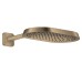 Верхній душ Axor ShowerSphere 370х220 1jet EcoSmart з кронштейном, Brushed Bronze (39749140)