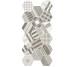 Декор (17.5x20) 22101 Cement GEO Grey - Hexatile Cement из коллекции Hexatile Cement Equipe
