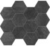 Мозаїка 30x34 Graphite Hexagon - Evostone - 7789 з колекції Evostone Unicom Starker