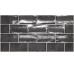 Плитка 7.5x15 27615 Black Equipe Altea з колекції Altea Equipe