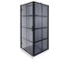 Душова кабіна INSANA DORA B 90x90x202 мілкий піддон 12 см ( А0052303 ) Insana