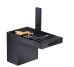 Смеситель Axor MyEdition для биде без накладки, Brushed Black Chrome 47212340