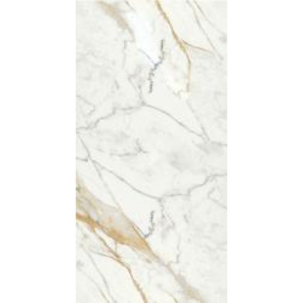 Плитка 75*150 Incanto Calacatta Michelangelo Rett R8Z4 Ragno