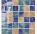 Мозаїка (28.6x28.6) 100103 Mixcblucobalto-Verdeglauco-Gialloantico 4.5x4.5surete(Foglio) - Musiva з колекції Musiva Settecento